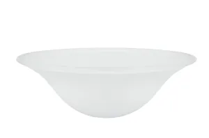 # 23101-21 Frosted Transitional Style Replacement Torchiere Glass Shade, 5-1/2" high x 15" diameter