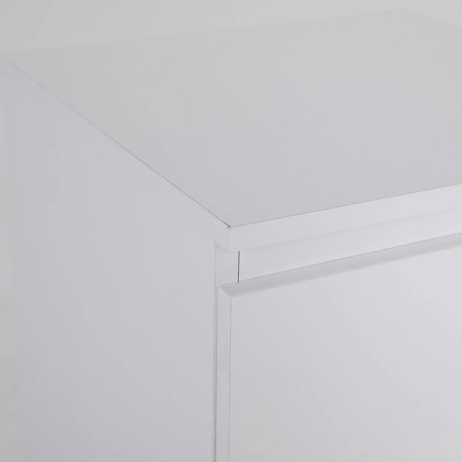 2X Bedside Table Side Storage Cabinet Nightstand Bedroom 2 Drawer JOSS BLACK