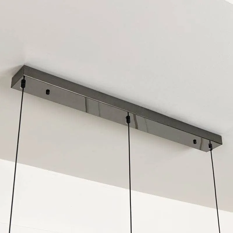Arkansas 3 Light Pendant Light - Black