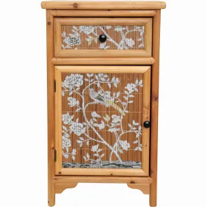 Blossom Bamboo Bedside Table