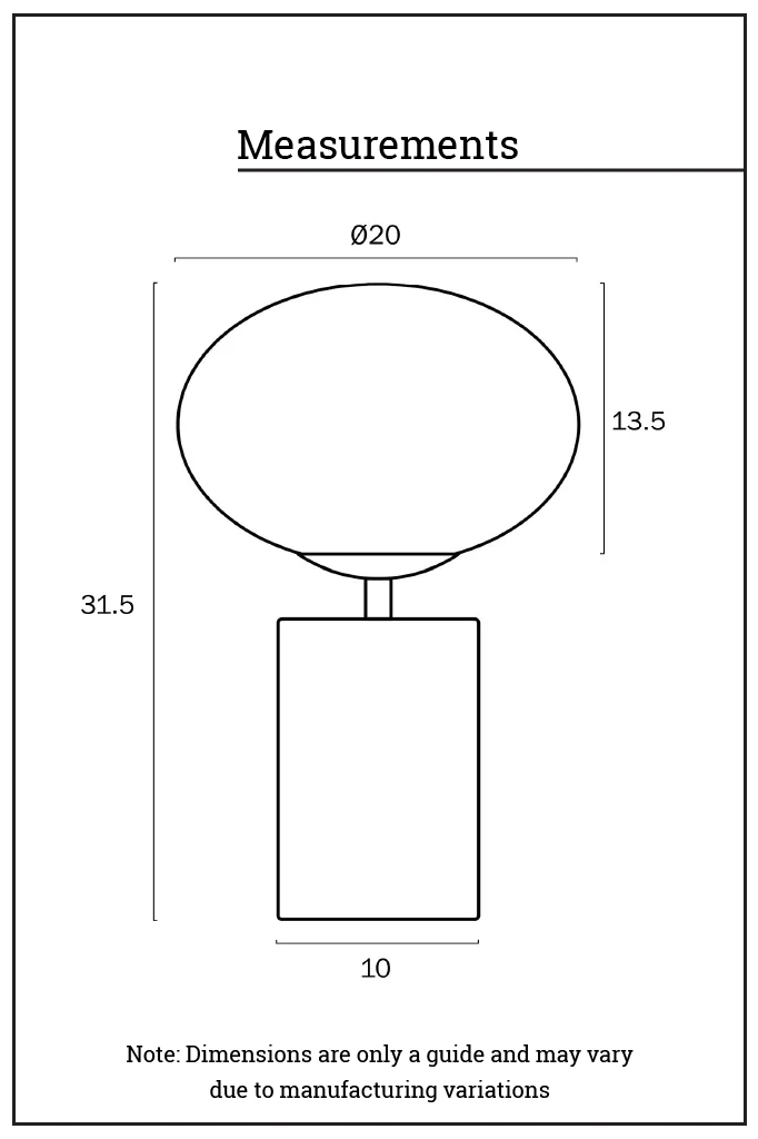 Bogart Touch Table Lamp