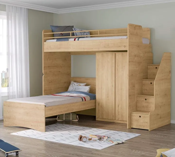 Cilek Studio Beds Oak (Parts)