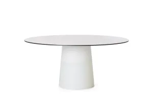 Container Table 7156 with HPL Round Top 160cm
