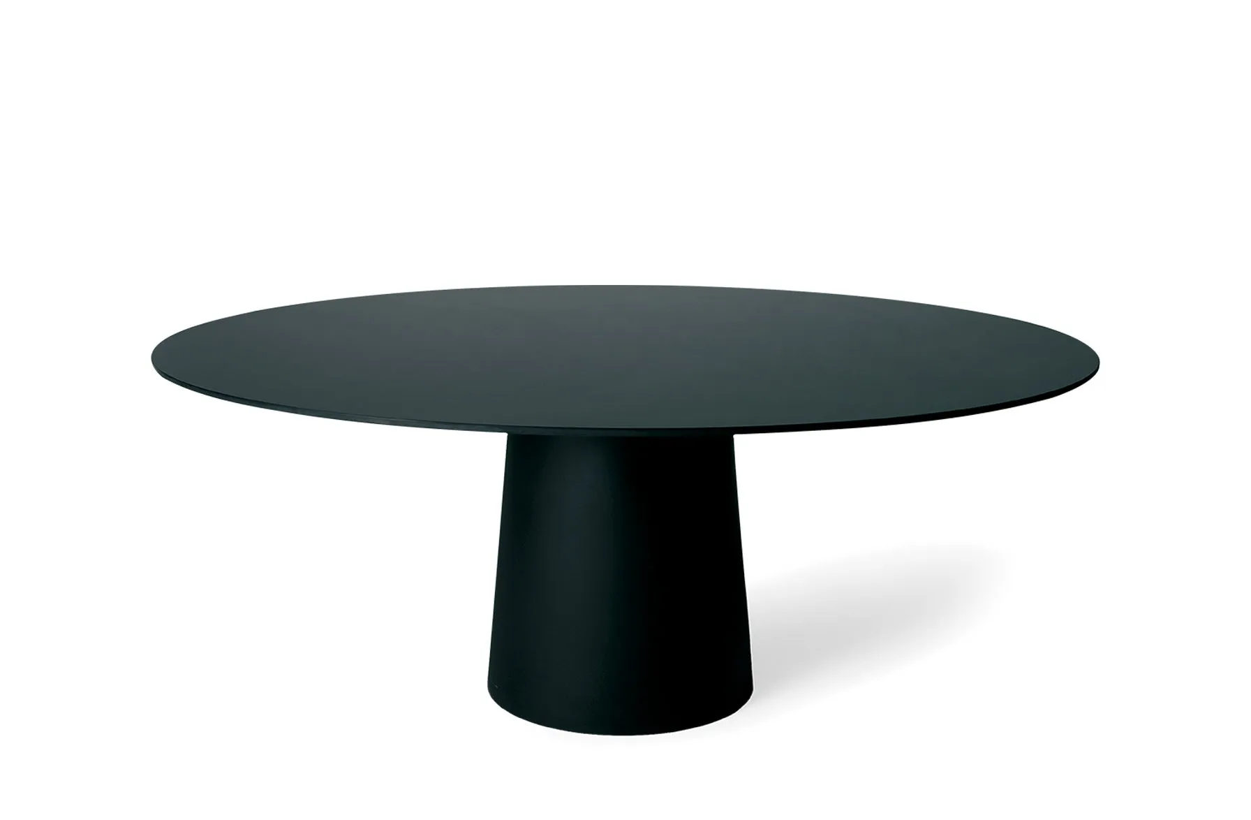 Container Table 7156 with HPL Round Top 160cm