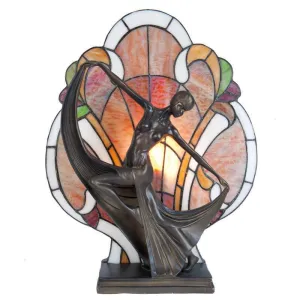 Diane Tiffany Bedside Table Lamp - Tiffany Lighting Direct