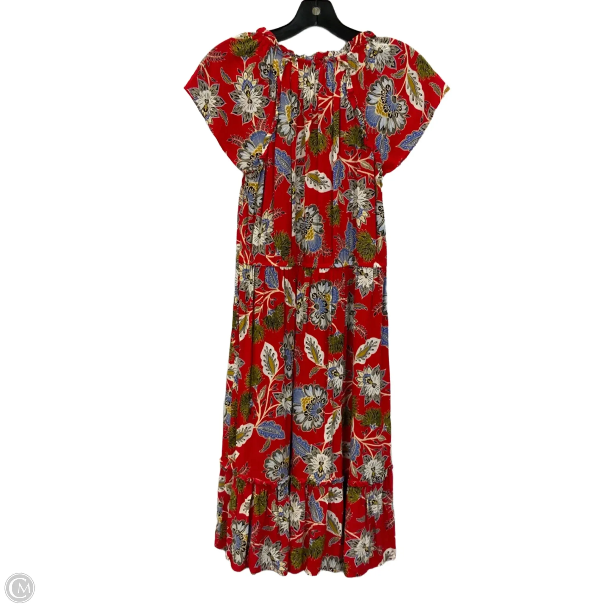 Dress Casual Short By Loft In Red, Size: S