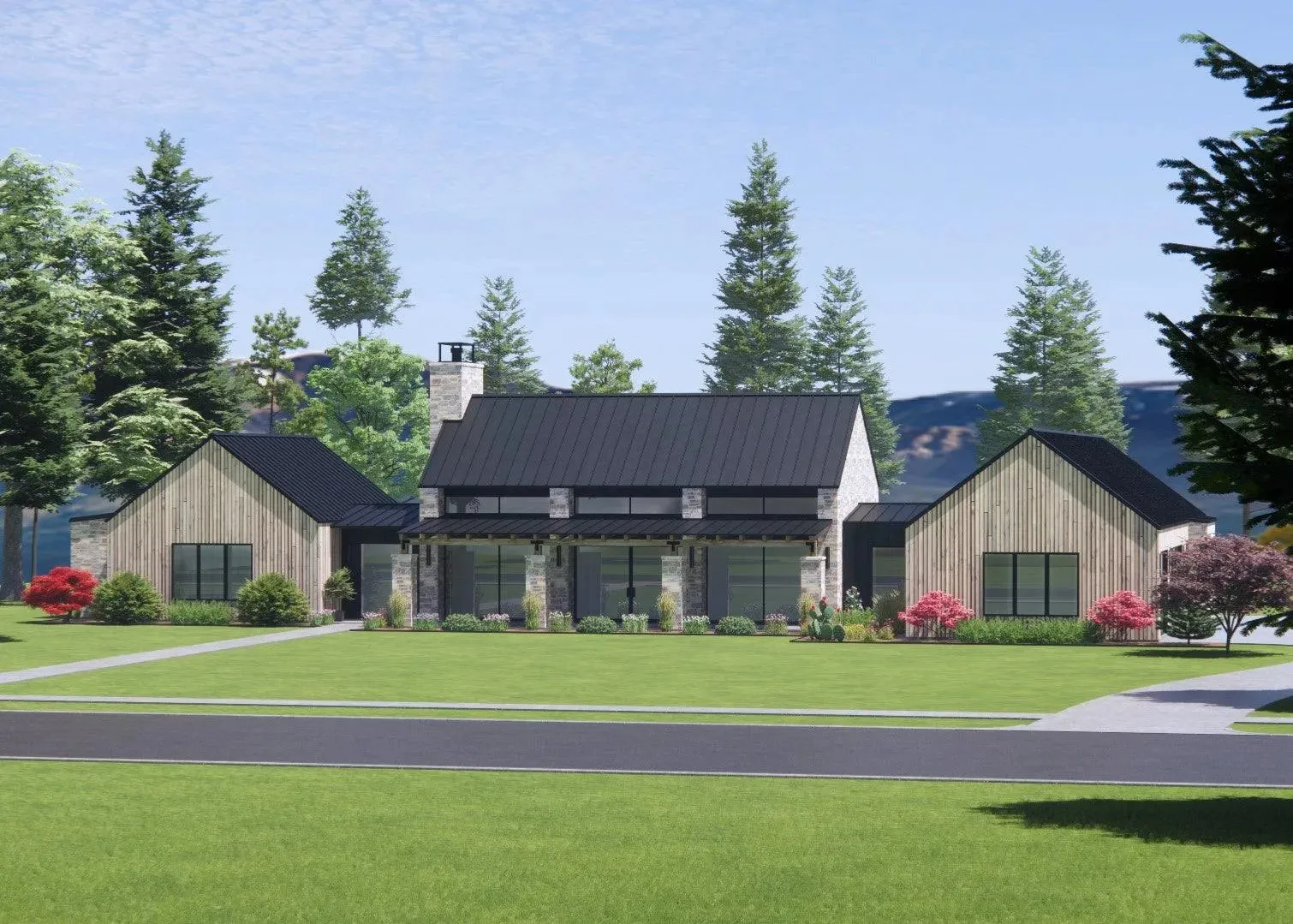 Elegant Home Design Featuring Expansive Living Spaces and Outdoor Retreats