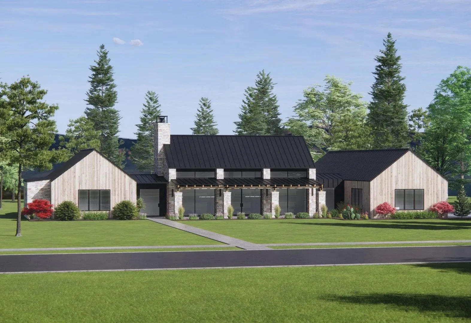 Elegant Home Design Featuring Expansive Living Spaces and Outdoor Retreats