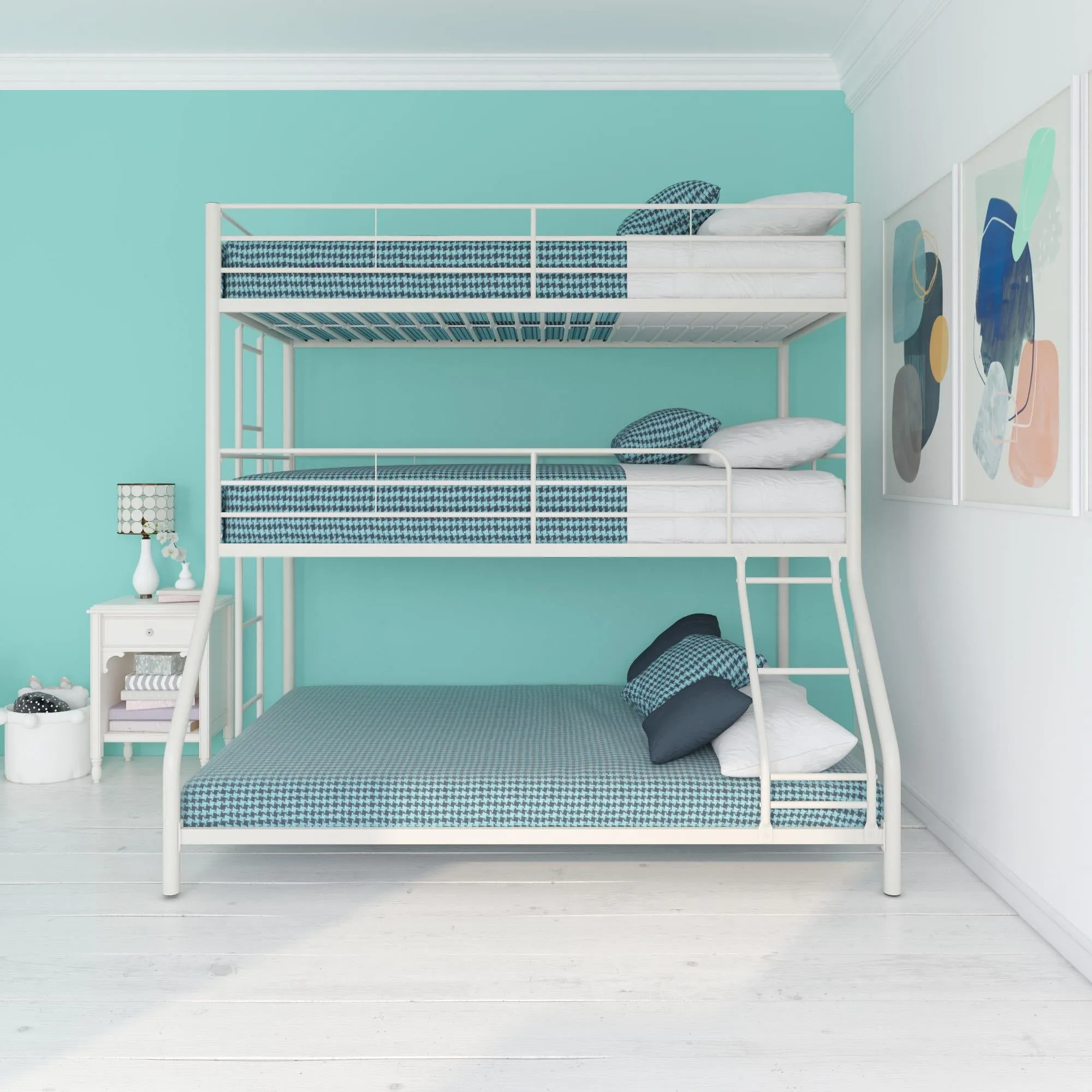 Everleigh Triple Metal Bunk Bed