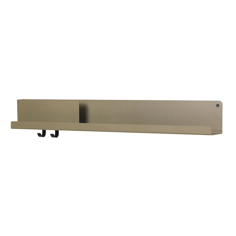 Folded shelves