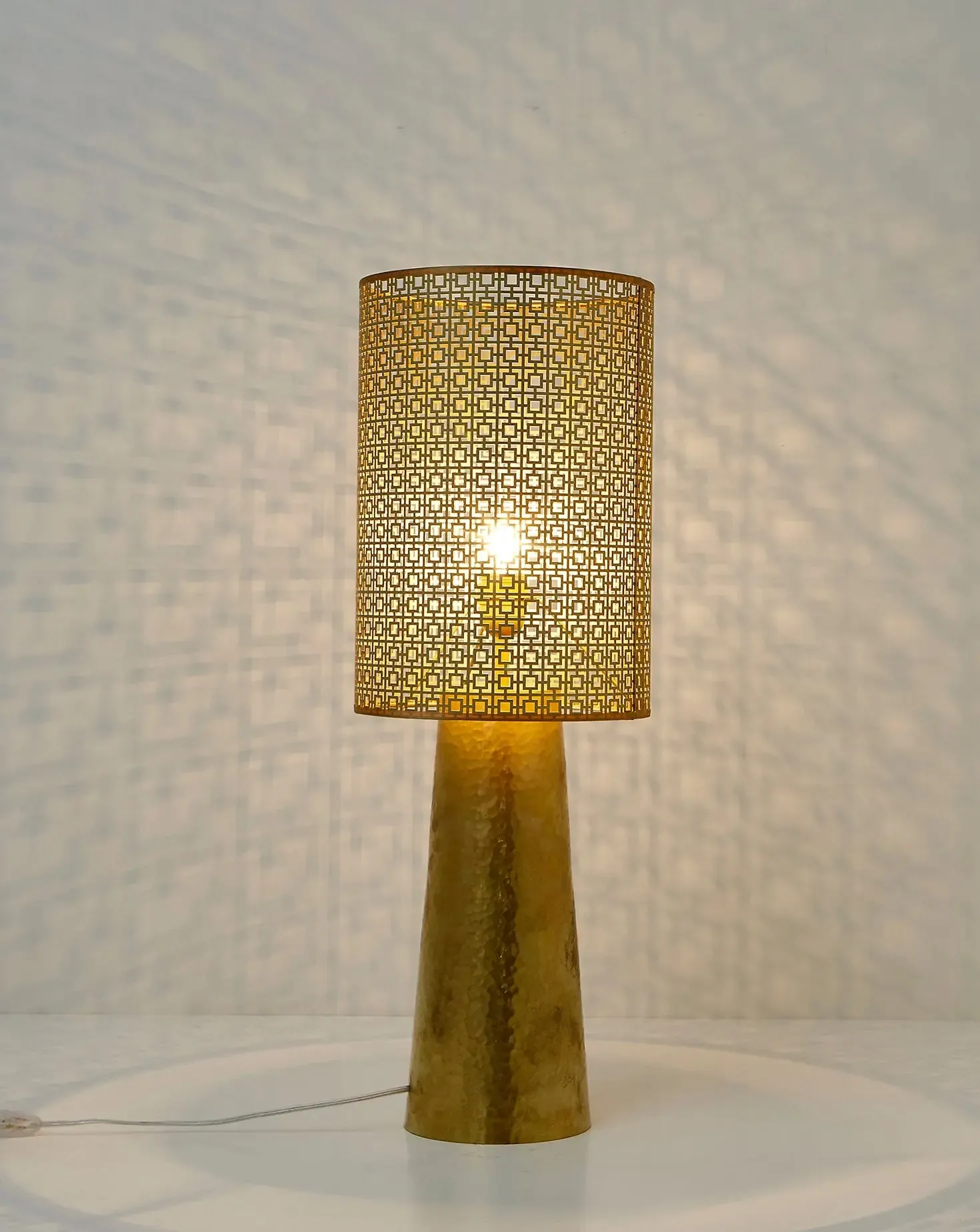 Hammered Table Lamp