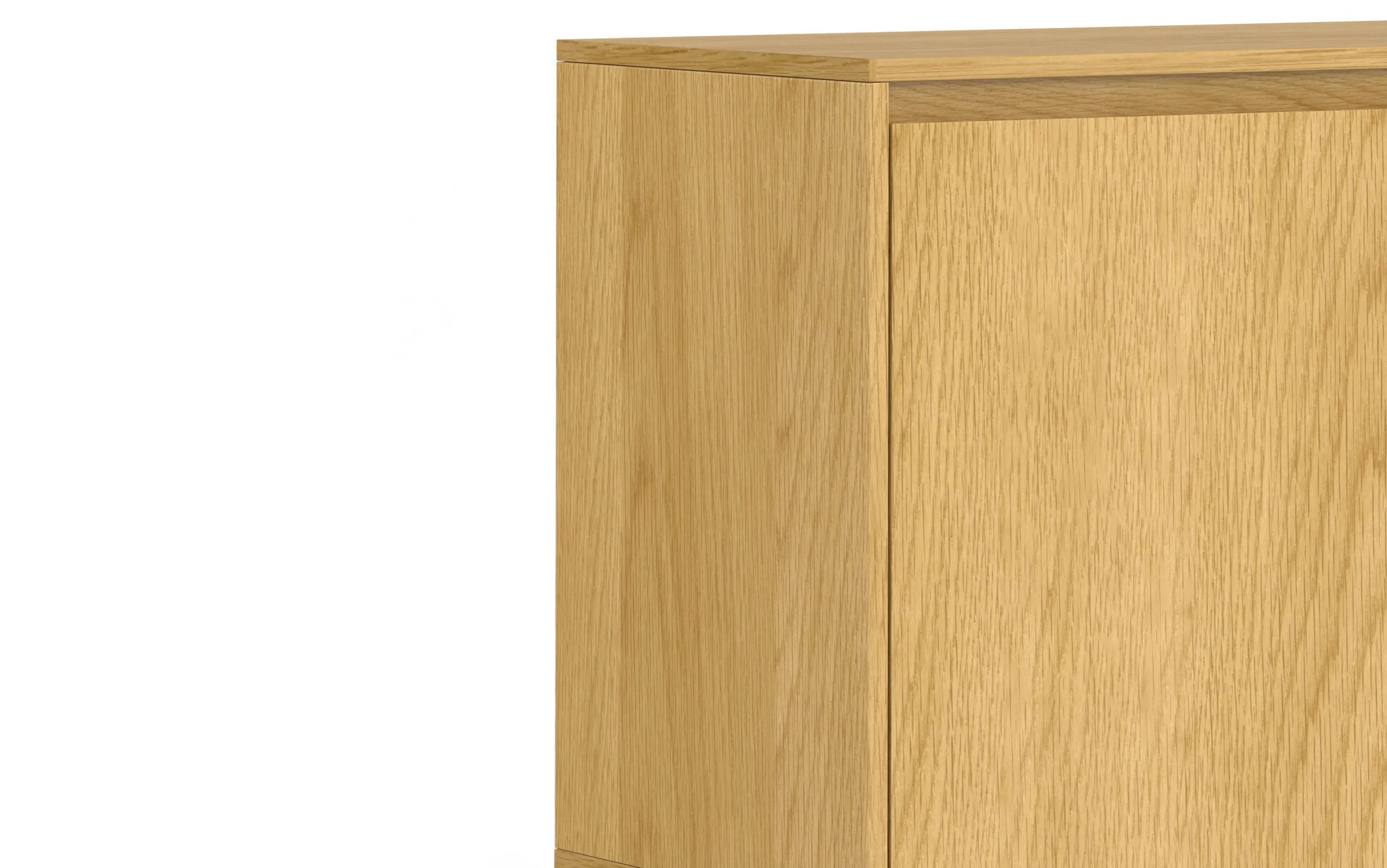 Hunter 3 Door Sideboard Buffet in Oak