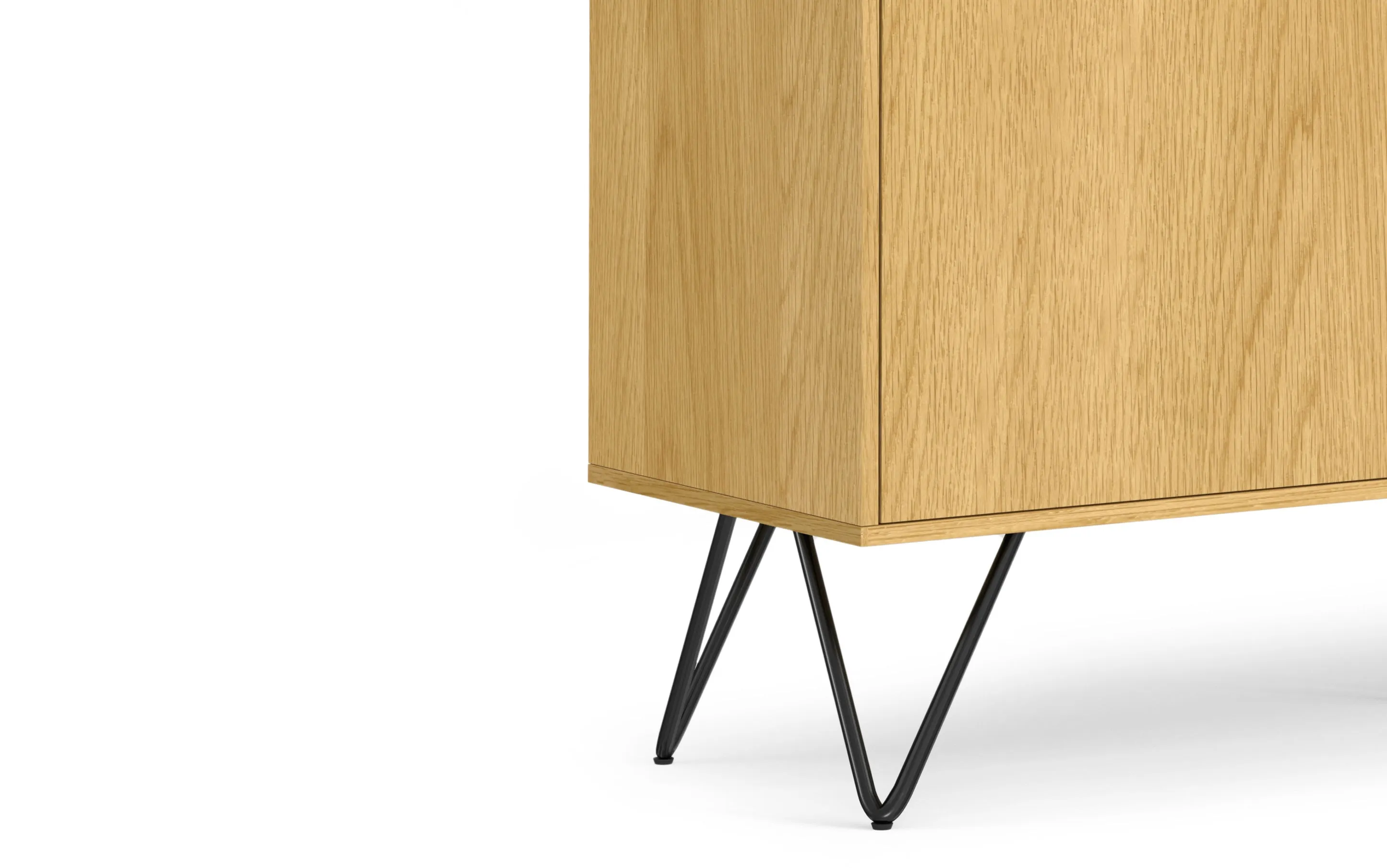 Hunter 3 Door Sideboard Buffet in Oak