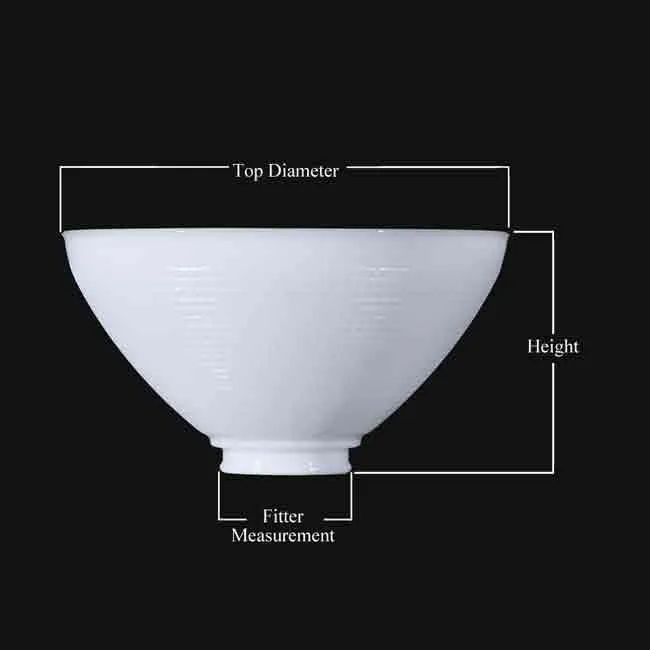 Large IES Reflector Shades