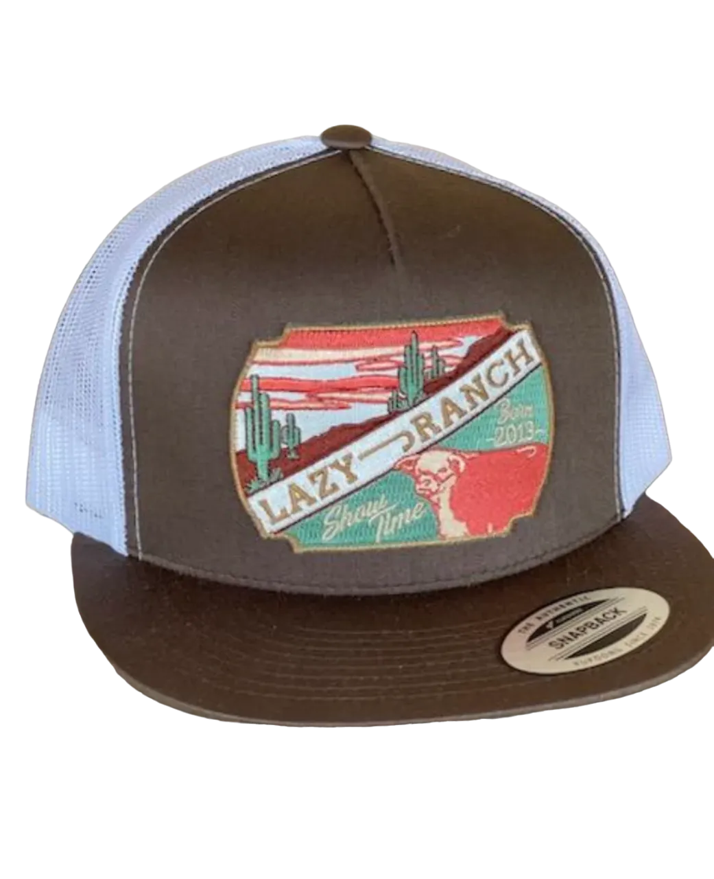 Lazy J Ranch Wear Brown Show Cap