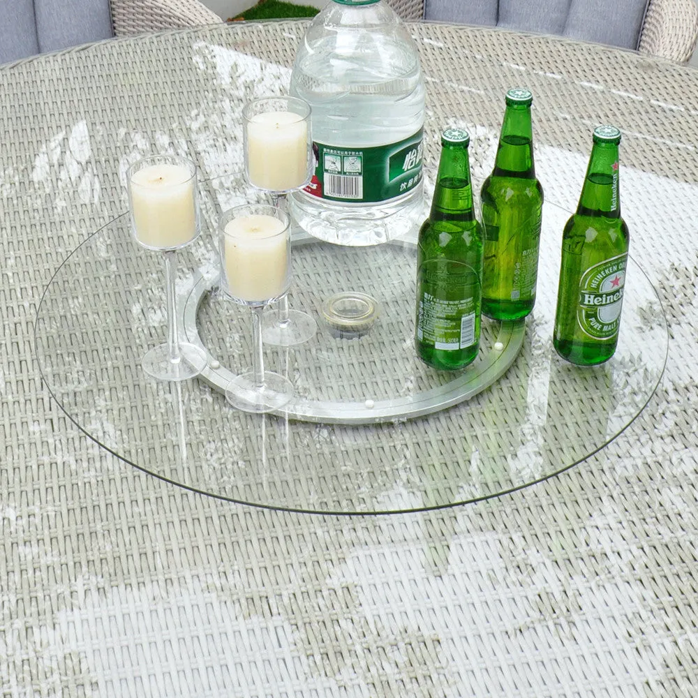 Lazy Susan - Glass - 60cm Dia