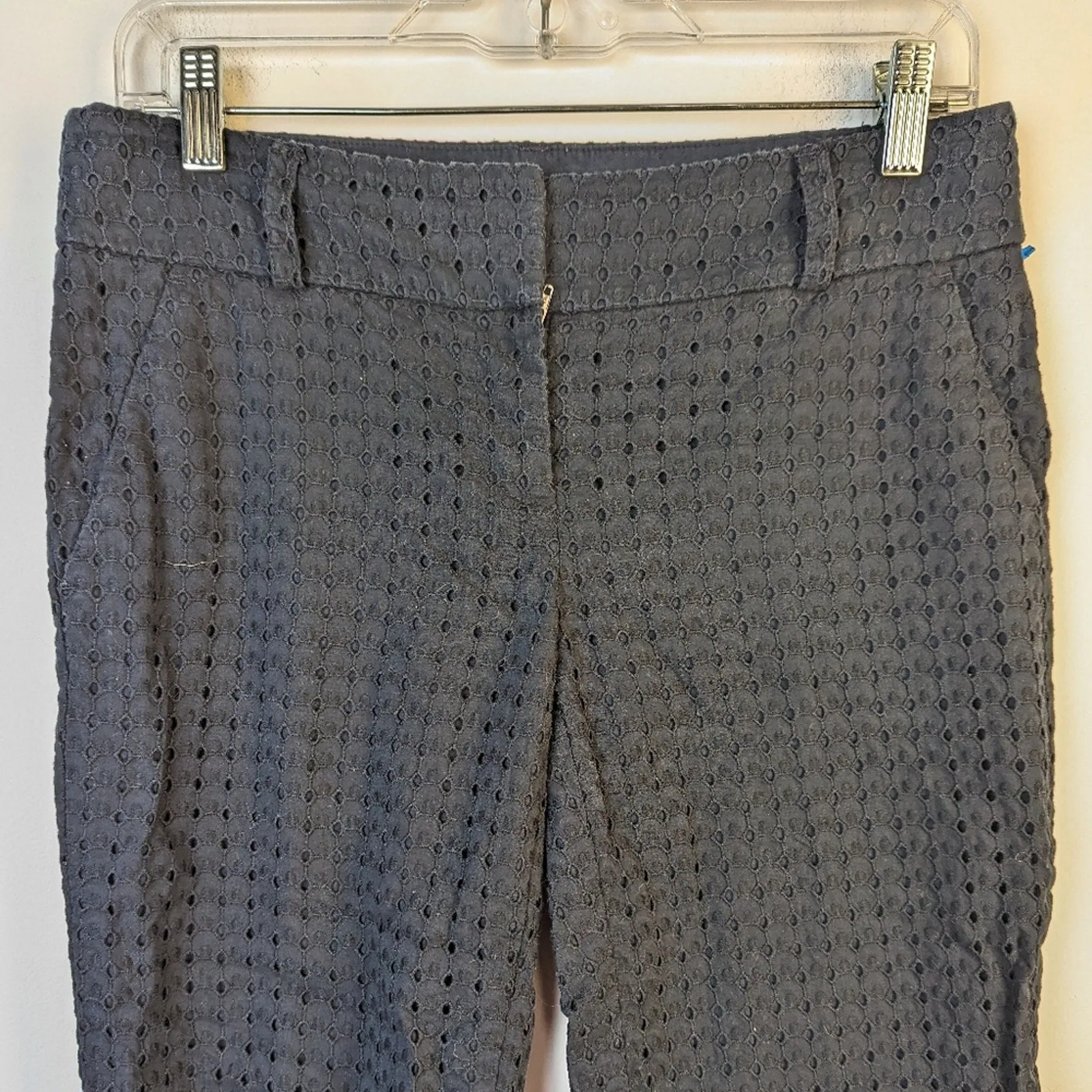 Loft Zoe Ankle Eyelet Pants - 2