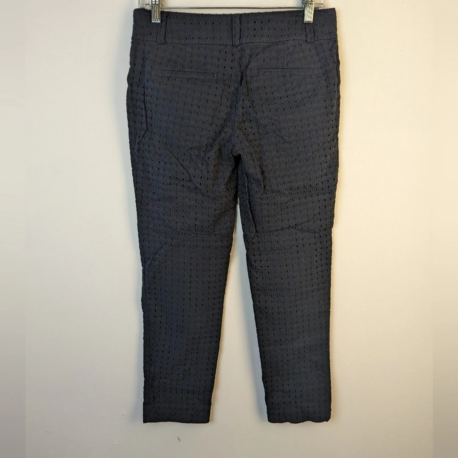 Loft Zoe Ankle Eyelet Pants - 2