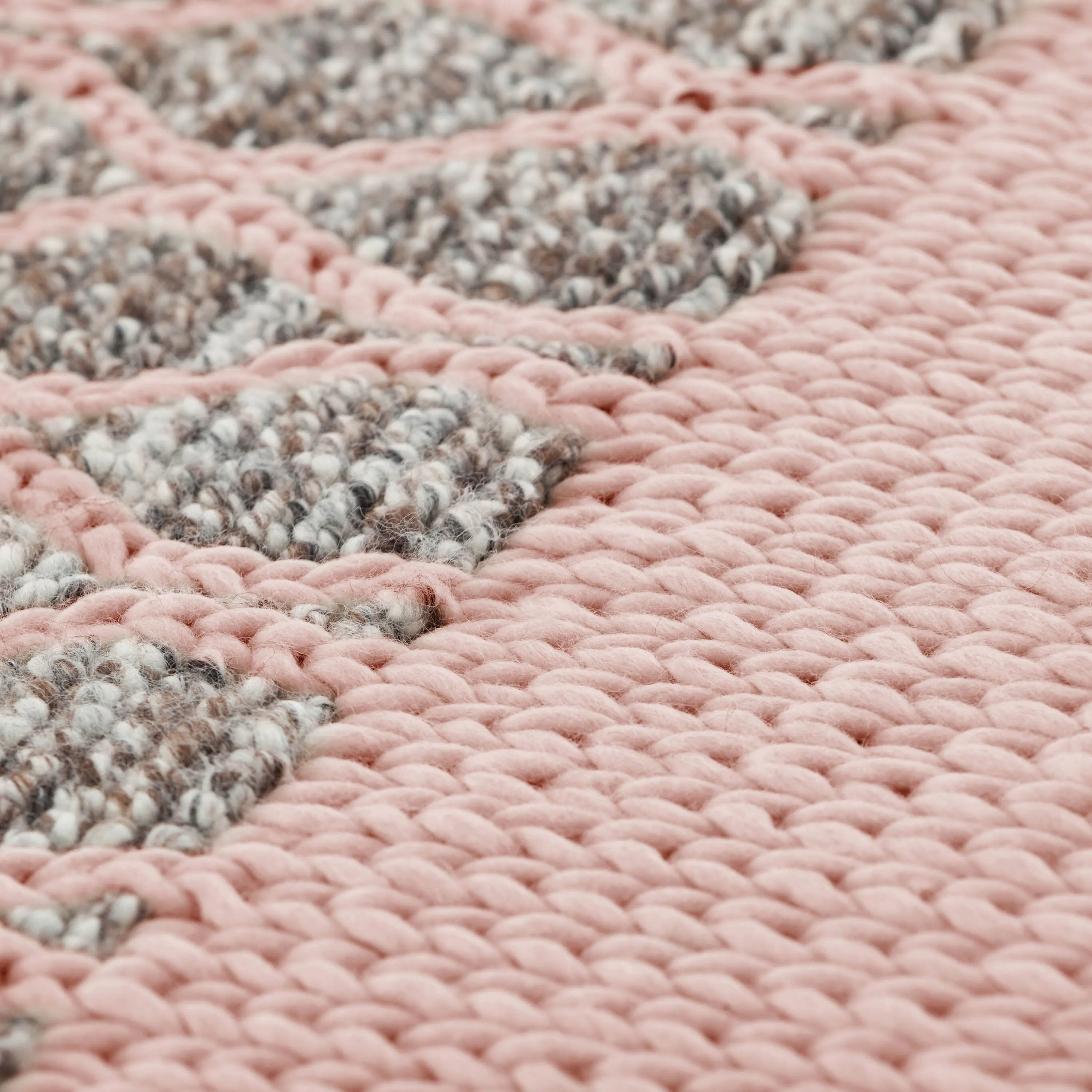 Mangas Space Square Plait Pouf