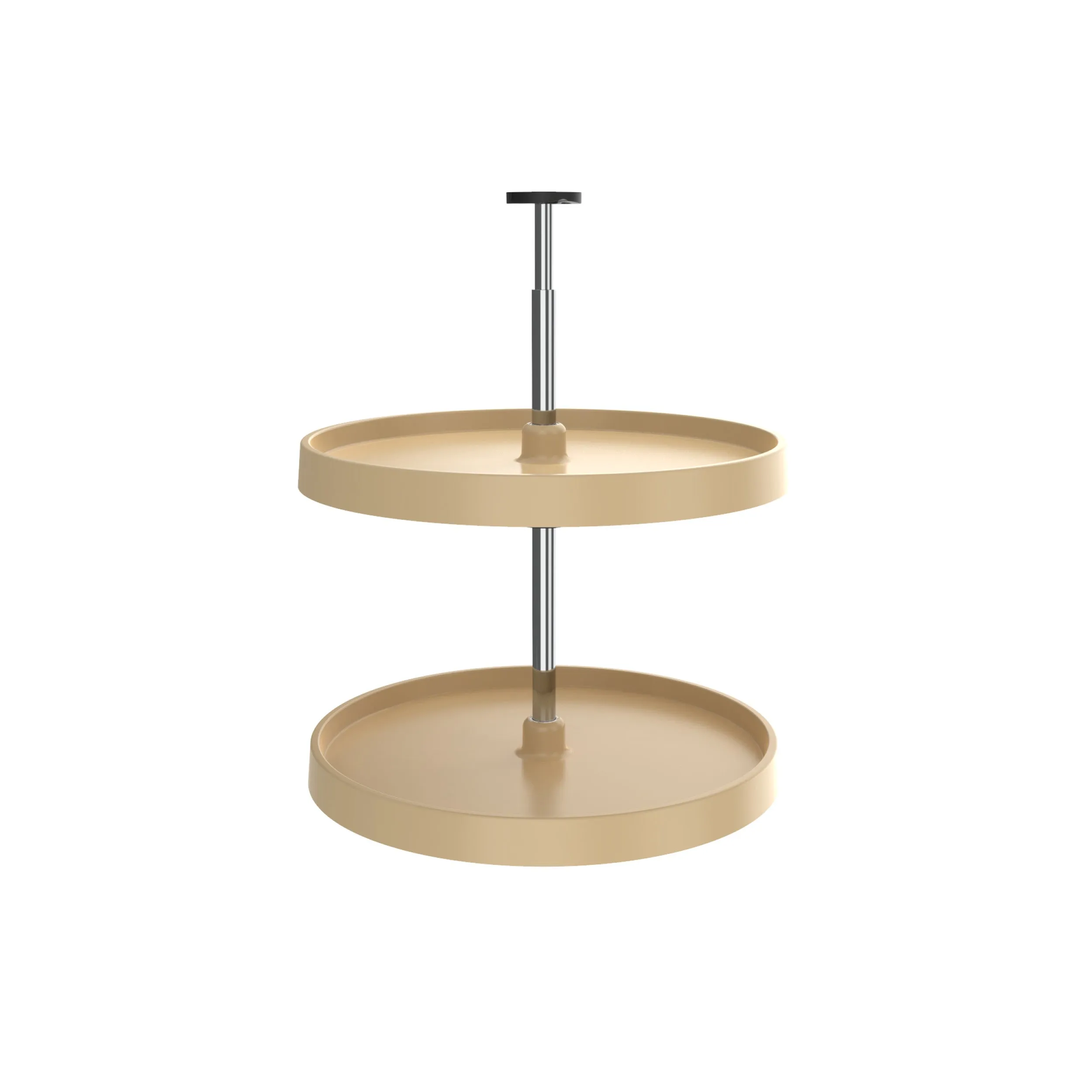Rev-A-Shelf / 3072-20-15-52 / Value Line Polymer Full-Circle 2-Shelf Lazy Susans for Corner Wall Cabinets