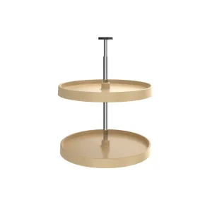 Rev-A-Shelf / 3072-20-15-52 / Value Line Polymer Full-Circle 2-Shelf Lazy Susans for Corner Wall Cabinets