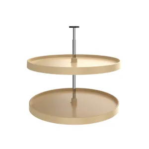 Rev-A-Shelf / 3072-28-15-52 / Value Line Polymer Full-Circle 2-Shelf Lazy Susans for Base Cabinets
