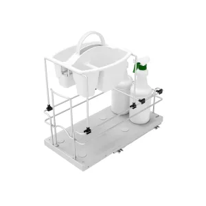 Rev-A-Shelf / 5CC-915S-11-1 / Undersink Pullout Cleaning Organizer w/ Soft-Close