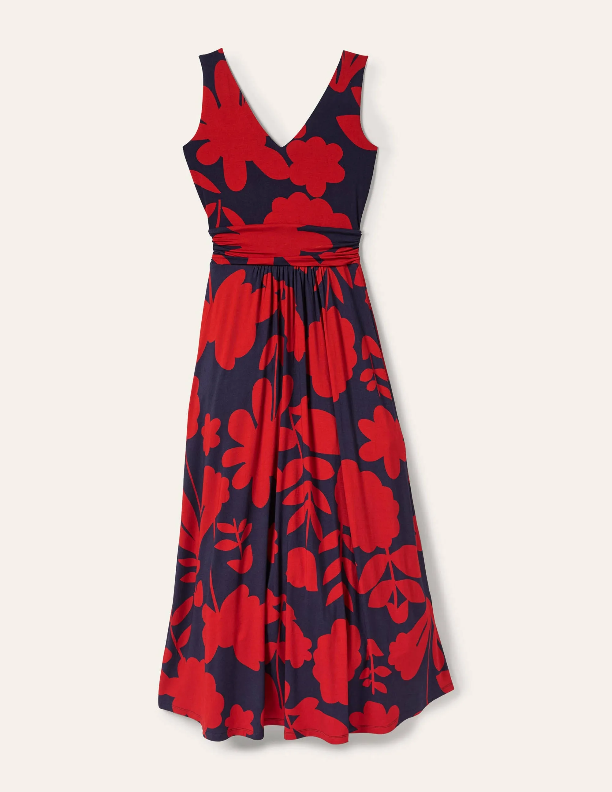 Sienna Jersey Maxi Dress-Winterberry, Flora Bloom