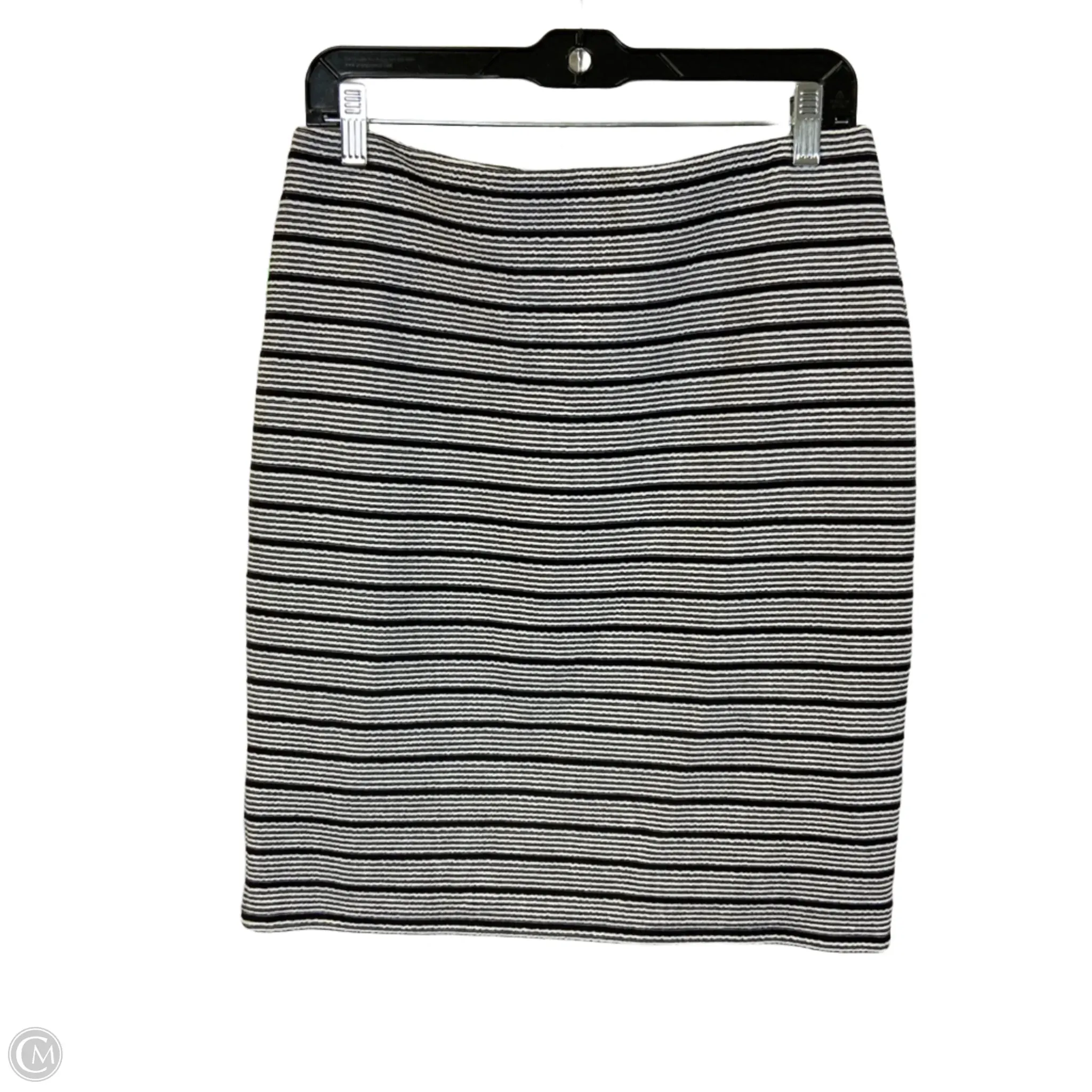 Skirt Mini & Short By Loft In Black & White, Size: M