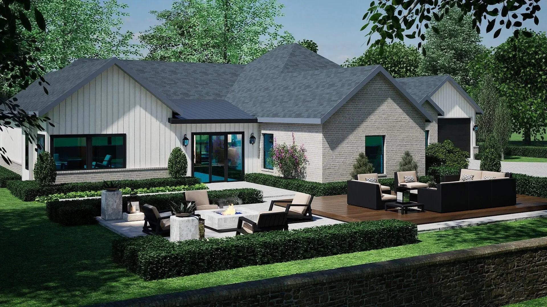 Spacious Elegance: Modern Home with Luxurious First-Floor Master