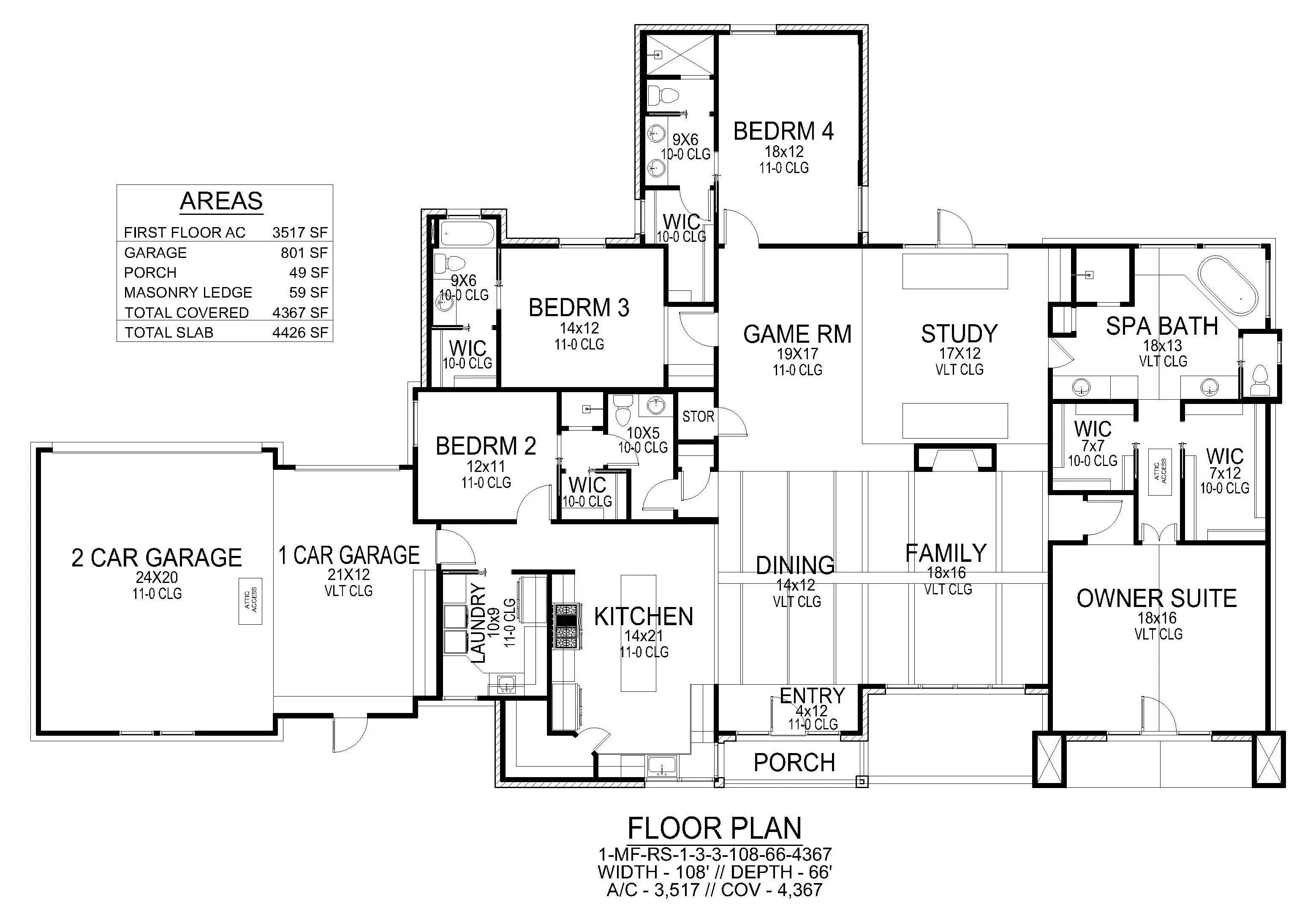 Spacious Elegance: Modern Home with Luxurious First-Floor Master