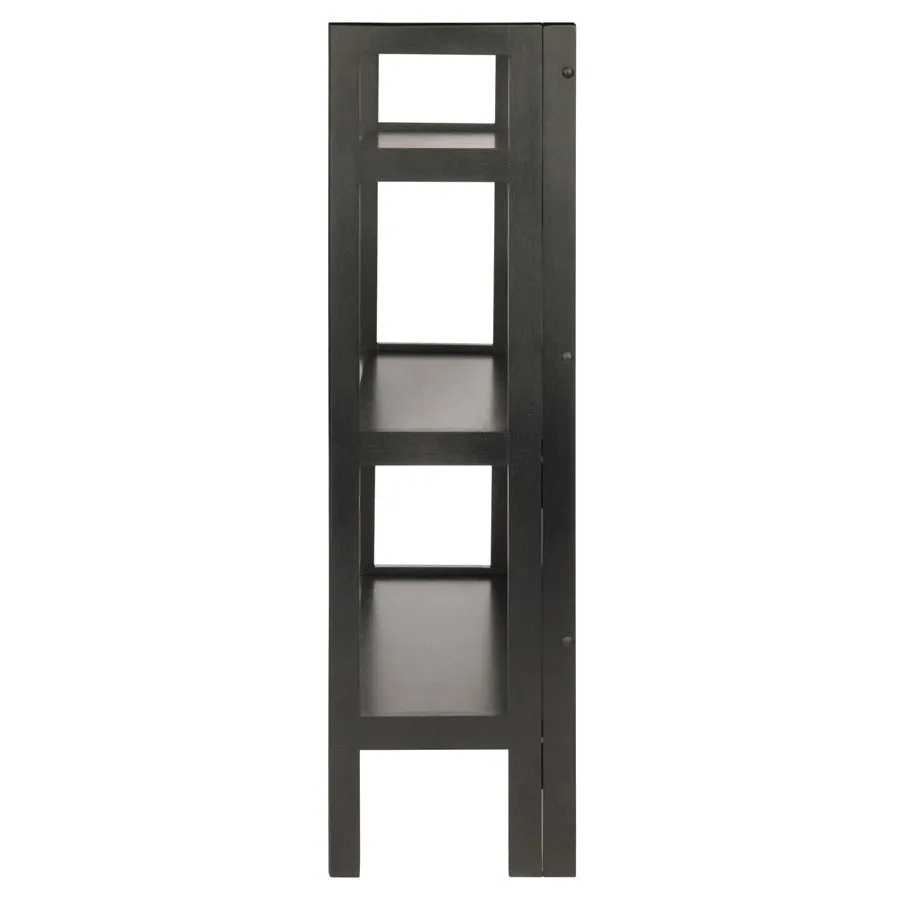 Three-Tier Folding Display Shelf - Black